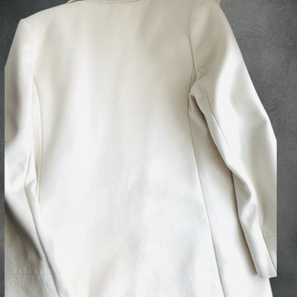 J. Crew Carrie Ivory Tie Neck Wool Coat 10 - Picture 2 of 3